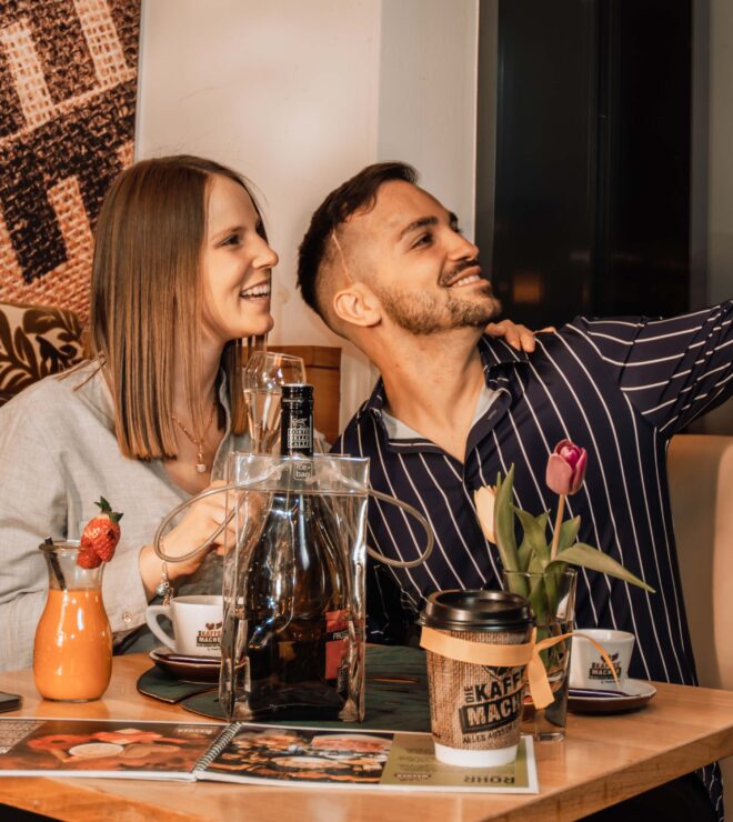 Schöne Zeit verbringen bei einem Frühstück im Cafe Die Kaffeemacher in der Stadtgalerie in Schwaz